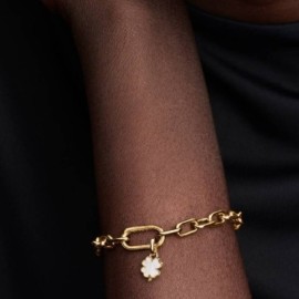 Charm Mini Pendente Quadrifoglio Bianco Pandora ME [6cc3d214]