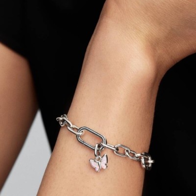 Charm Mini Pendente Farfalla Rosa Pandora ME [32494918]