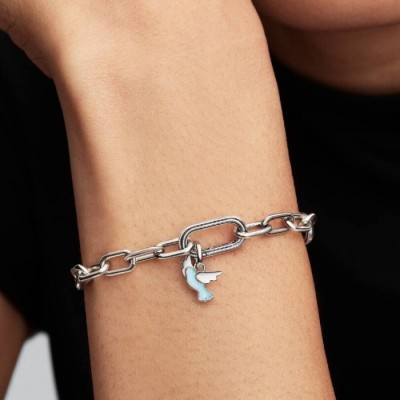 Charm Mini Pendente Colomba Bianca Pandora ME [027ffcc5]