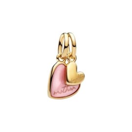 Charm Pendente Unione di Cuori Mamma e Figlia divisibile [ac155fd3]