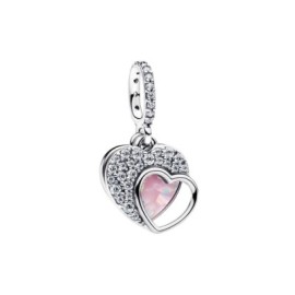 harm Pendente Doppio Cuore Mamma Sei Bellissima [b0a73dd4]