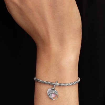 harm Pendente Doppio Cuore Mamma Sei Bellissima [de9cbfdd]