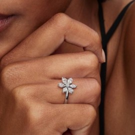 Anello Herbarium Fiore Luminoso [1b8f320f]