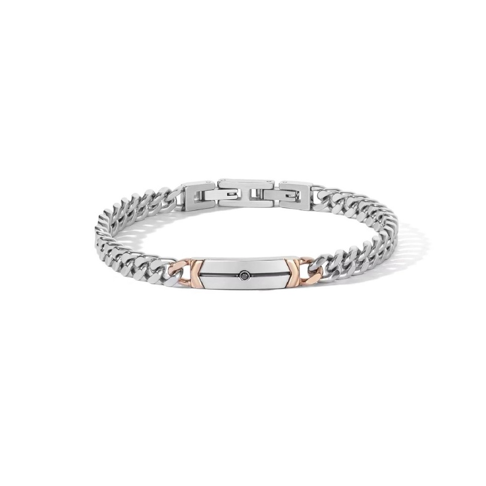 Bracciale Acciaio Pvd oro rosa [9a531ed5]