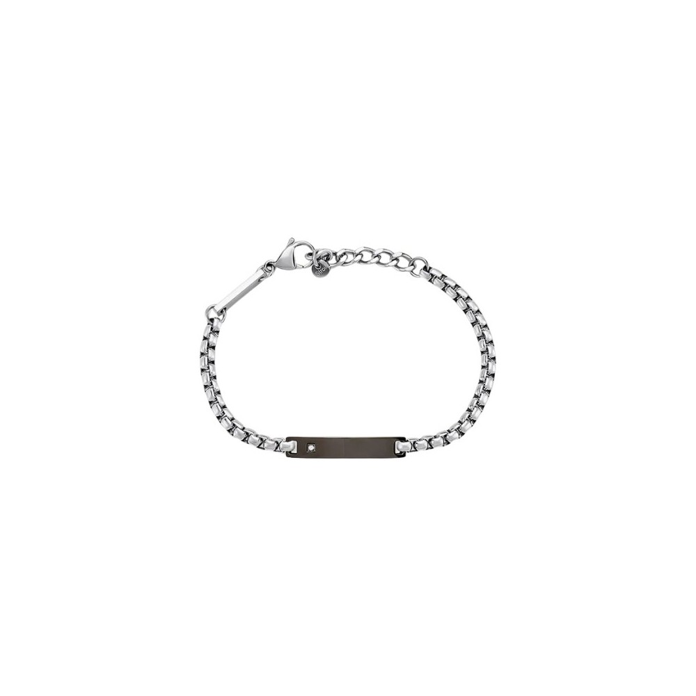 Bracciale Con Targhetta Man Code Acciaio Bicolore [5c0a101e]