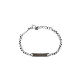 Bracciale Con Targhetta Man Code Acciaio Bicolore [5c0a101e]