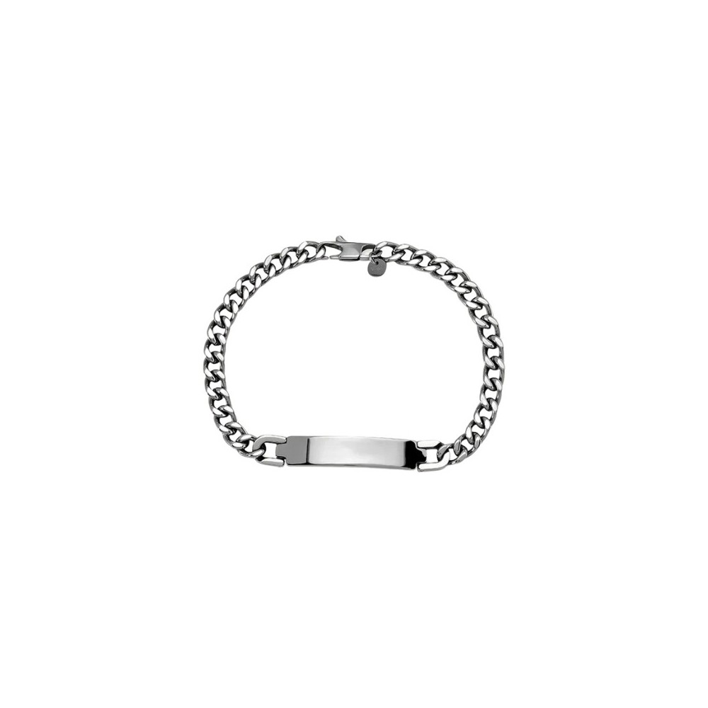 Bracciale Con Targhetta Man Code Acciaio [5446f81e]