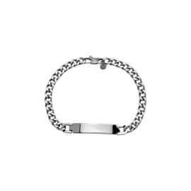 Bracciale Con Targhetta Man Code Acciaio [5446f81e]