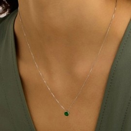 Collana Punto Luce Silver Rainbow Argento Rodiato Cubic Zirconia [c7d825cd]