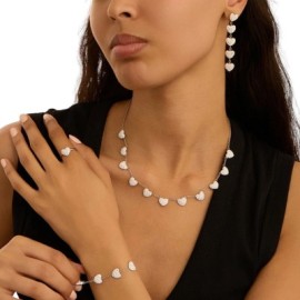 Orecchini Pendenti Aura Acciaio Cristallo [6de9629f]