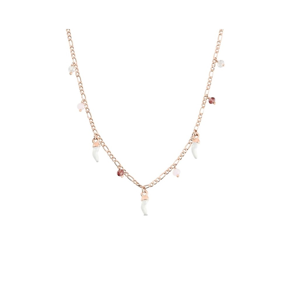 Collana Silver Soul Argento Rosa Cristallo [433ca15b]