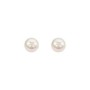 Orecchini Lobo Silver Pearls Argento Rodiato Perla sintentica [fca80b1b]