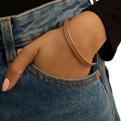 Bangle Aura Acciaio Rosa [d009baf0]