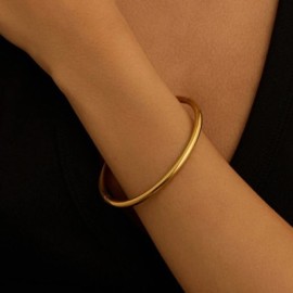 Bangle Radiance Acciaio Dorato [077648fe]