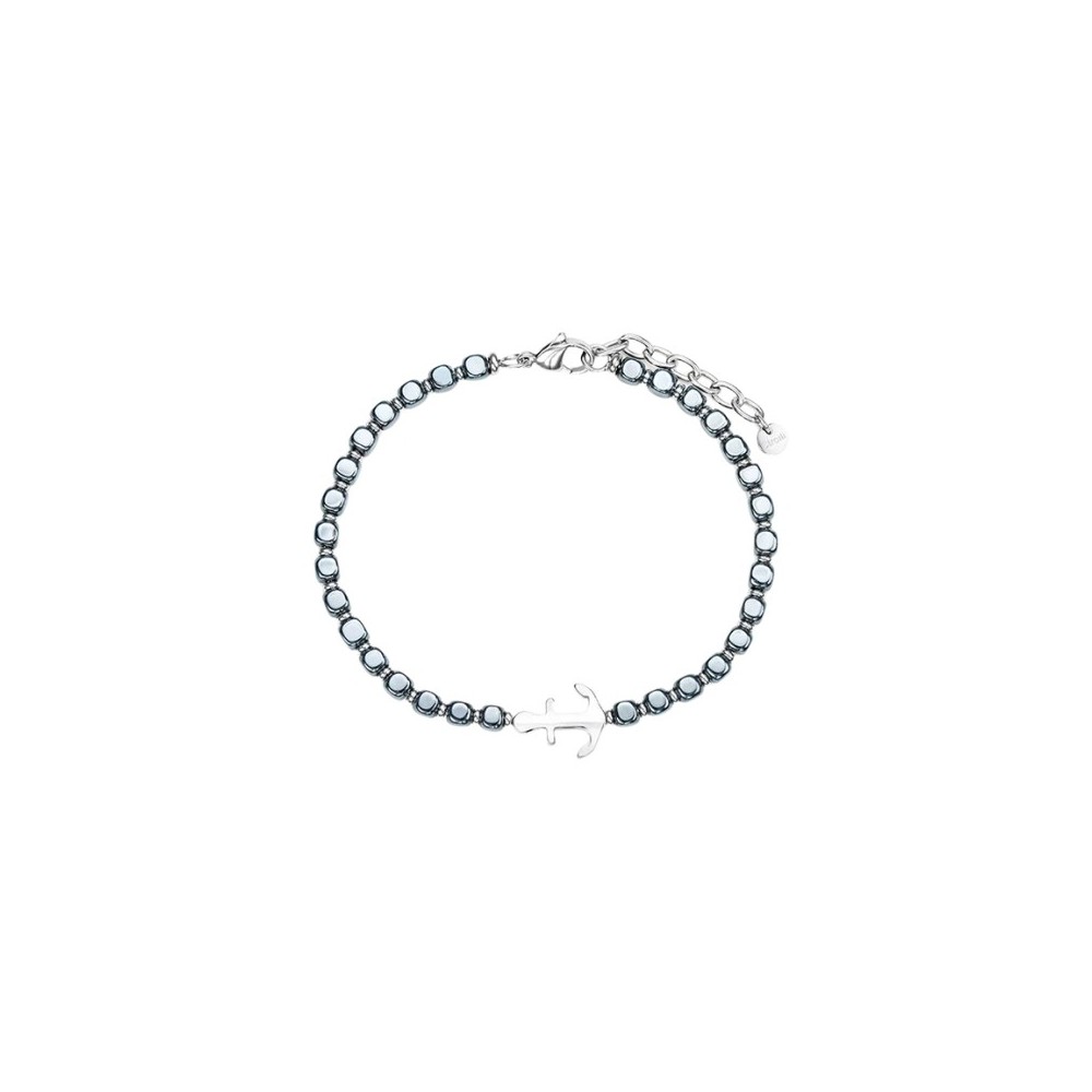 Bracciale Man Code Acciaio Ematite [8811d60e]
