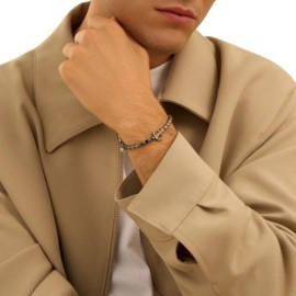 Bracciale Man Code Acciaio Ematite [8811d60e]