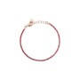 Bracciale Tennis Romantic Shine Metallo Rosa Cristallo [51c69558]