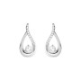 Orecchini Lobo Silver Elegance Argento Rodiato Cubic Zirconia [86ec298b]