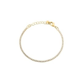 Bracciale Tennis Romantic Shine Metallo Dorato Cristallo [a1cc13e3]