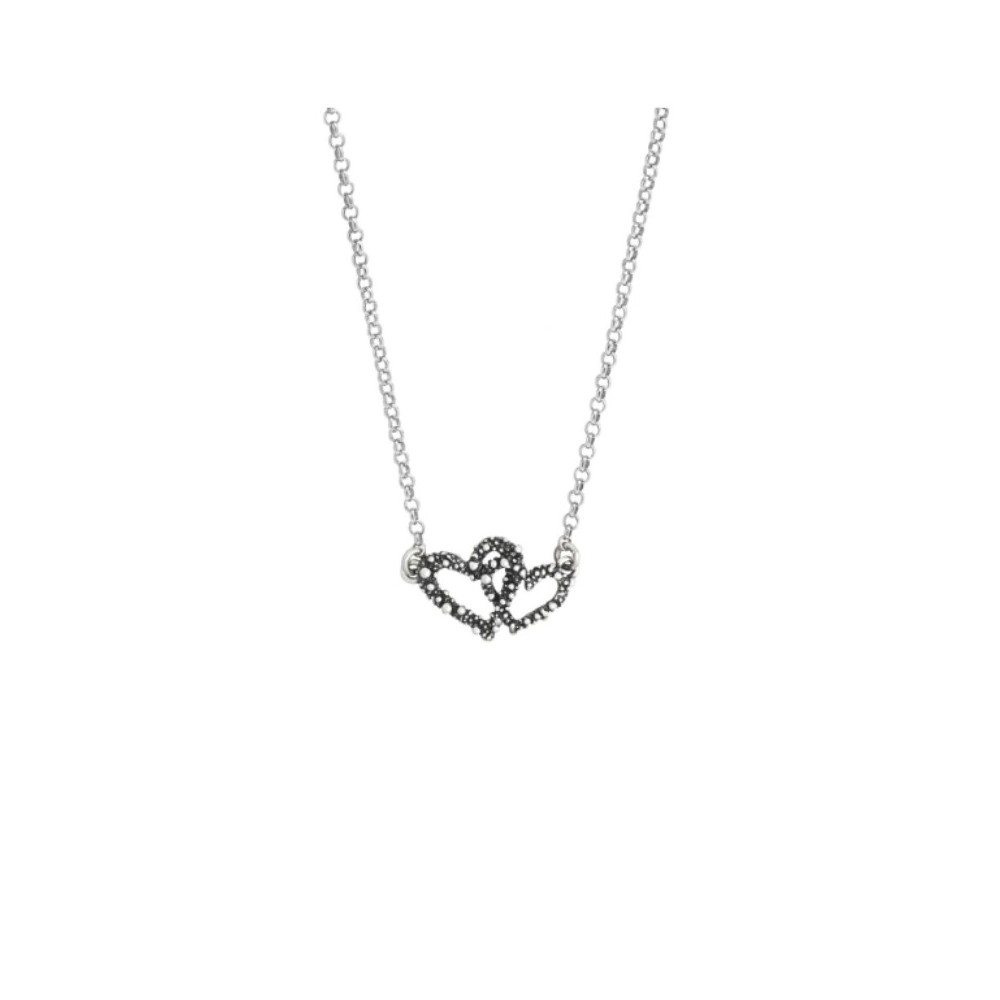 Collana Doppio Cuore [f9d7e6a0]