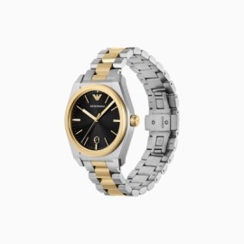 Orologio bicolore in acciaio inossidabile a tre lancette [221eb973]