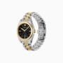 Orologio bicolore in acciaio inossidabile a tre lancette [221eb973]