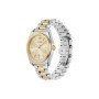 Orologio bicolore in acciaio inossidabile a tre lancette [abebd071]