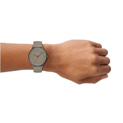 Orologio Armani Exchange Cayde quadrante e cinturino grigio [0e4efdc0]