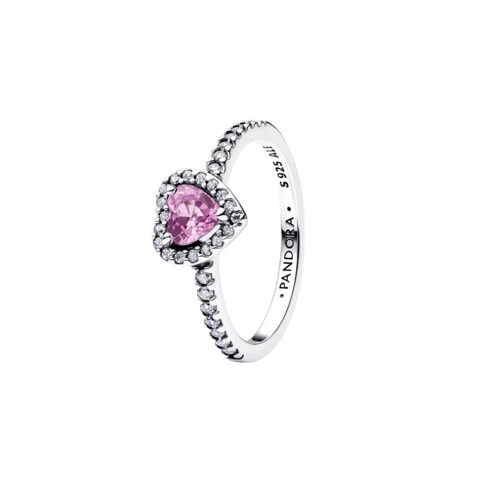 Anello Cuore in Rilievo Viola [fd4582eb]