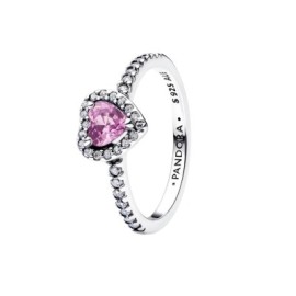 Anello Cuore in Rilievo Viola [fd4582eb]