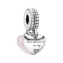 Charm Pendente Cuori Mamma e Figlia [bdcf013e]