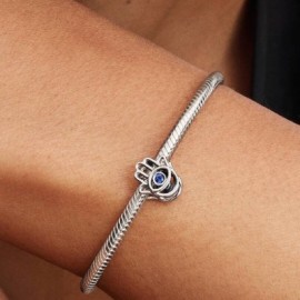 Openwork Mano di Fatima Pietra Blu [9c07ad94]