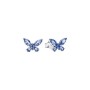 Orecchini Farfalla Luminosa Blu [35550ca5]