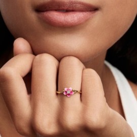Anello con fiore di Moana della Disney [ccfce890]