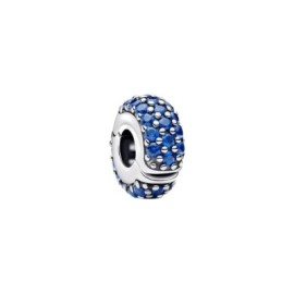 Ciondolo a clip con pietra blu reale [649d8a56]