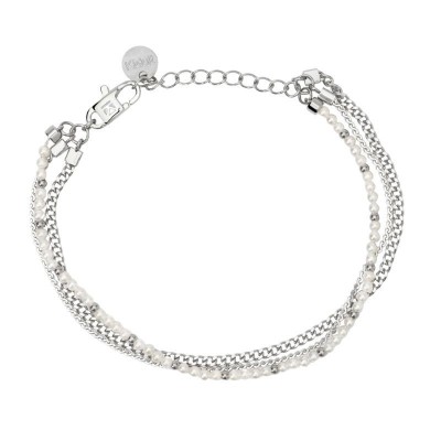 Bracciale con catene e perle conchiglia Kidult [2108561b]