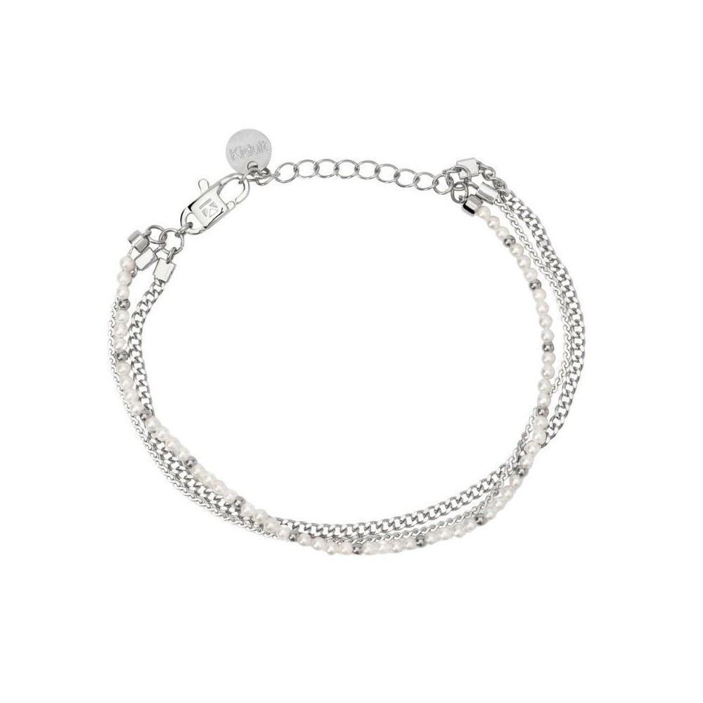 Bracciale con catene e perle conchiglia Kidult [2108561b]