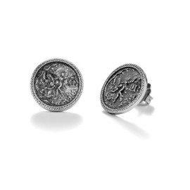Orecchini argento brunito Primavera [e6ba7e95]