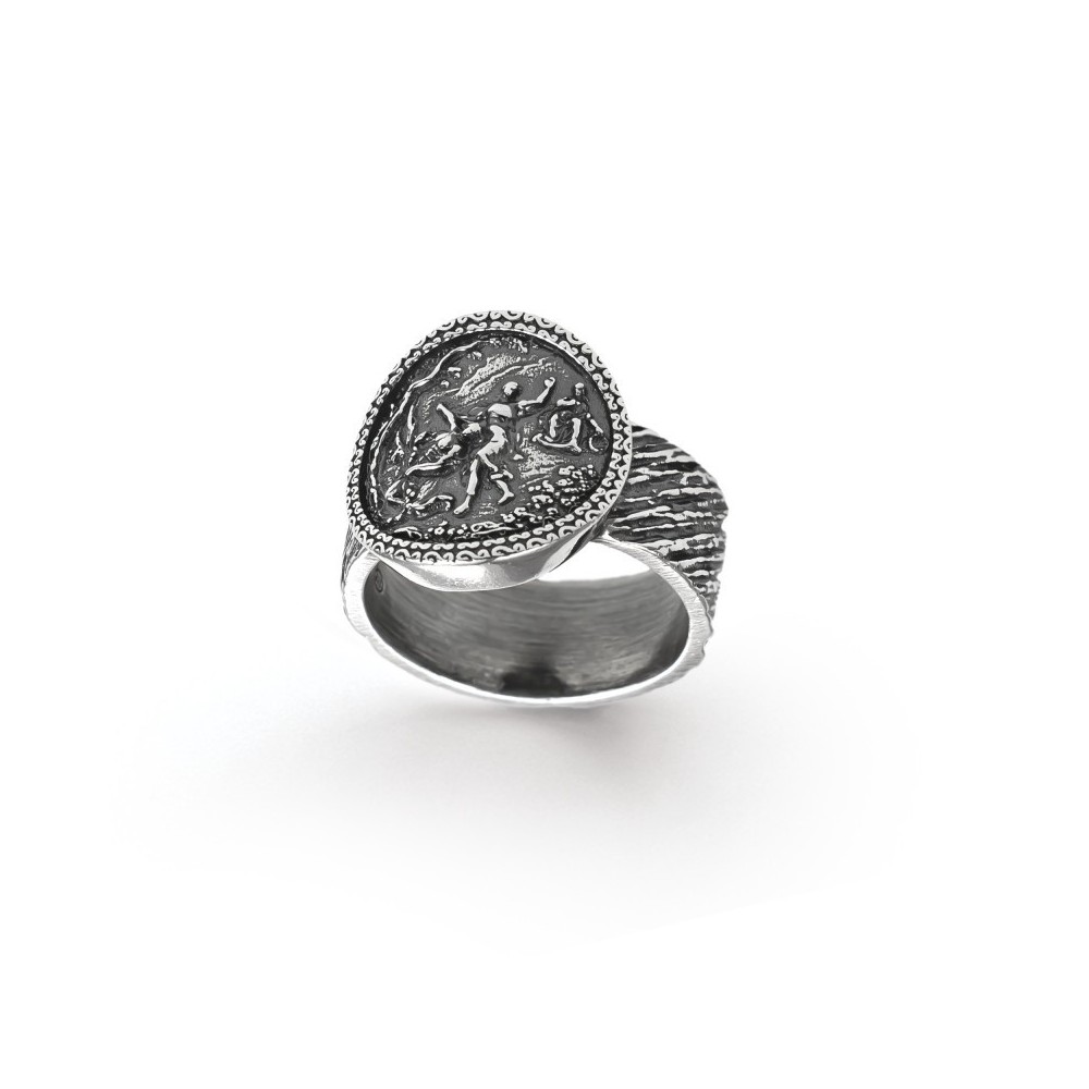 Anello argento brunito Primavera [e8e3cf96]