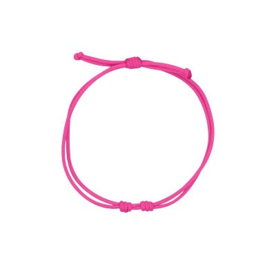 Bracciale soft cord Base Fucsia [04990a64]