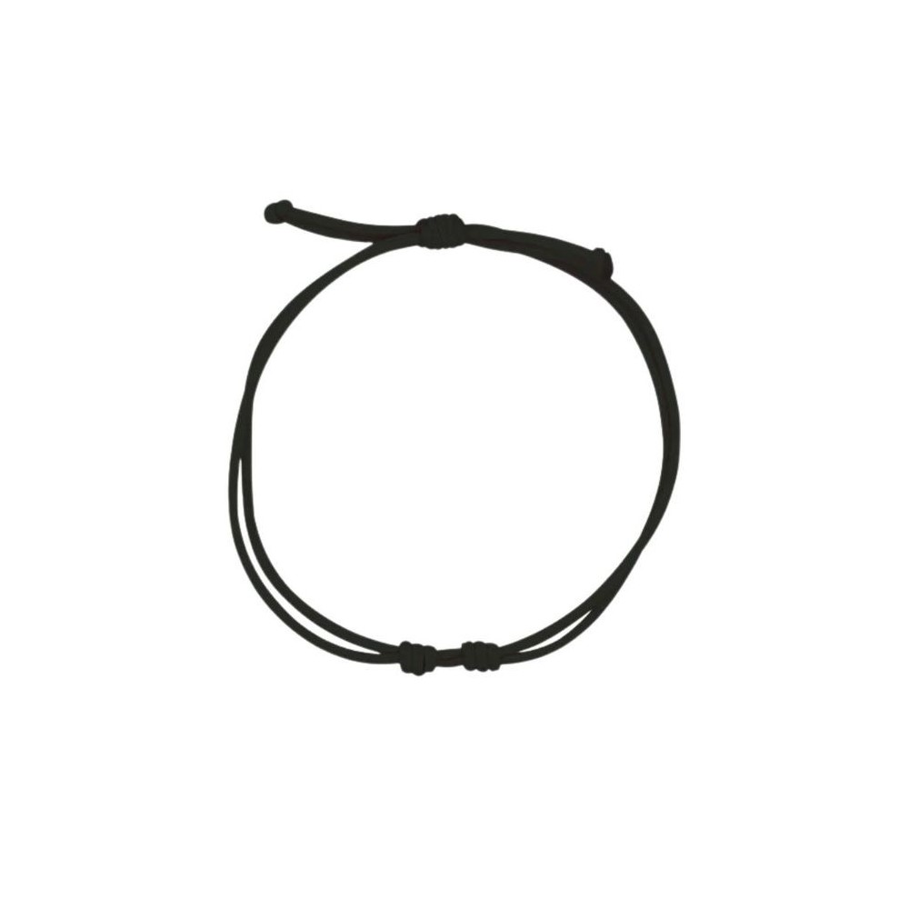 Bracciale soft cord Base Nero [204fad6d]