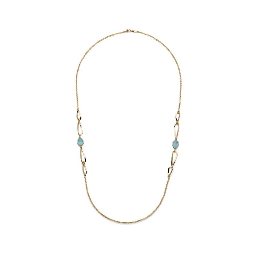 Collana Joya goccia azzurra [682a1601]
