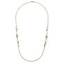 Collana Joya goccia azzurra [682a1601]