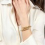 Bracciale Tubogas contrarié dorato [36a08d0d]
