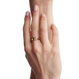 Anello dorato Piramidi [08ccf0ab]
