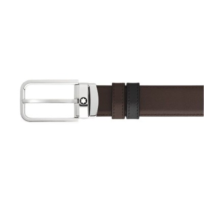 Cintura Reversibile 30 mm in Pelle Meisterstück con Fibbia Rettangolare [1f68afab]