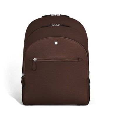 Zaino Modello Medio con 3 Compartimenti in Pelle Sartorial [e2984baf]