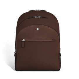 Zaino Modello Medio con 3 Compartimenti in Pelle Sartorial [e2984baf]