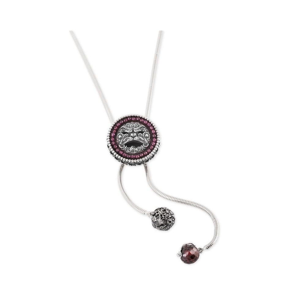 Collana Saliscendi con maschera e Cubic Zirconia [0652b1e5]