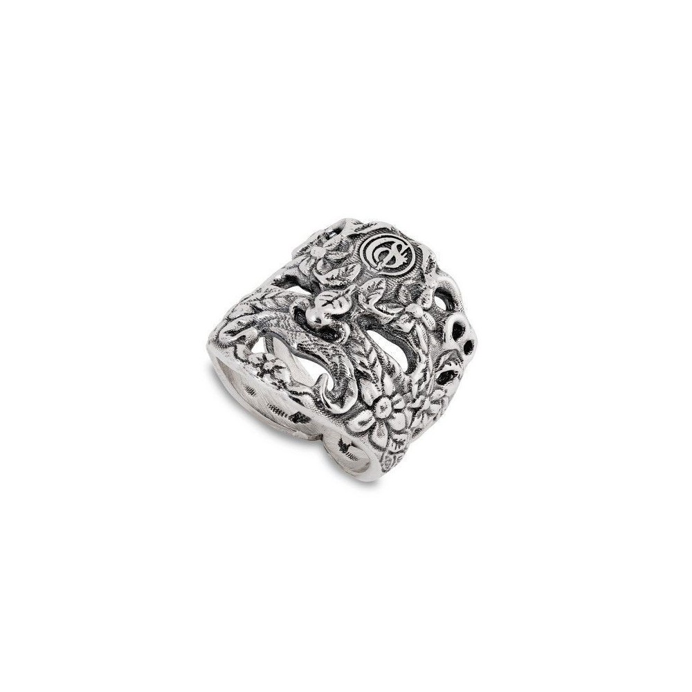 Anello Gerardo Sacco in Argento Con Maschera 27577 [3008aded]